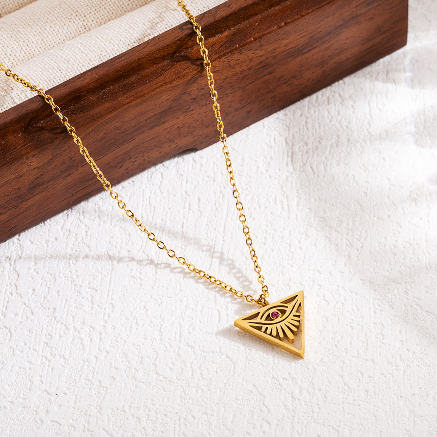 Trinity Gaze Evil eye Penant