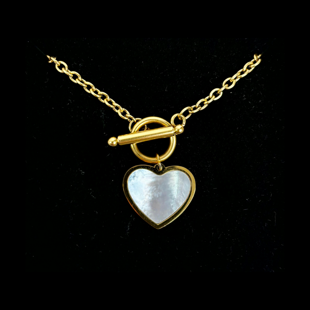 Pearl Heart Pendant