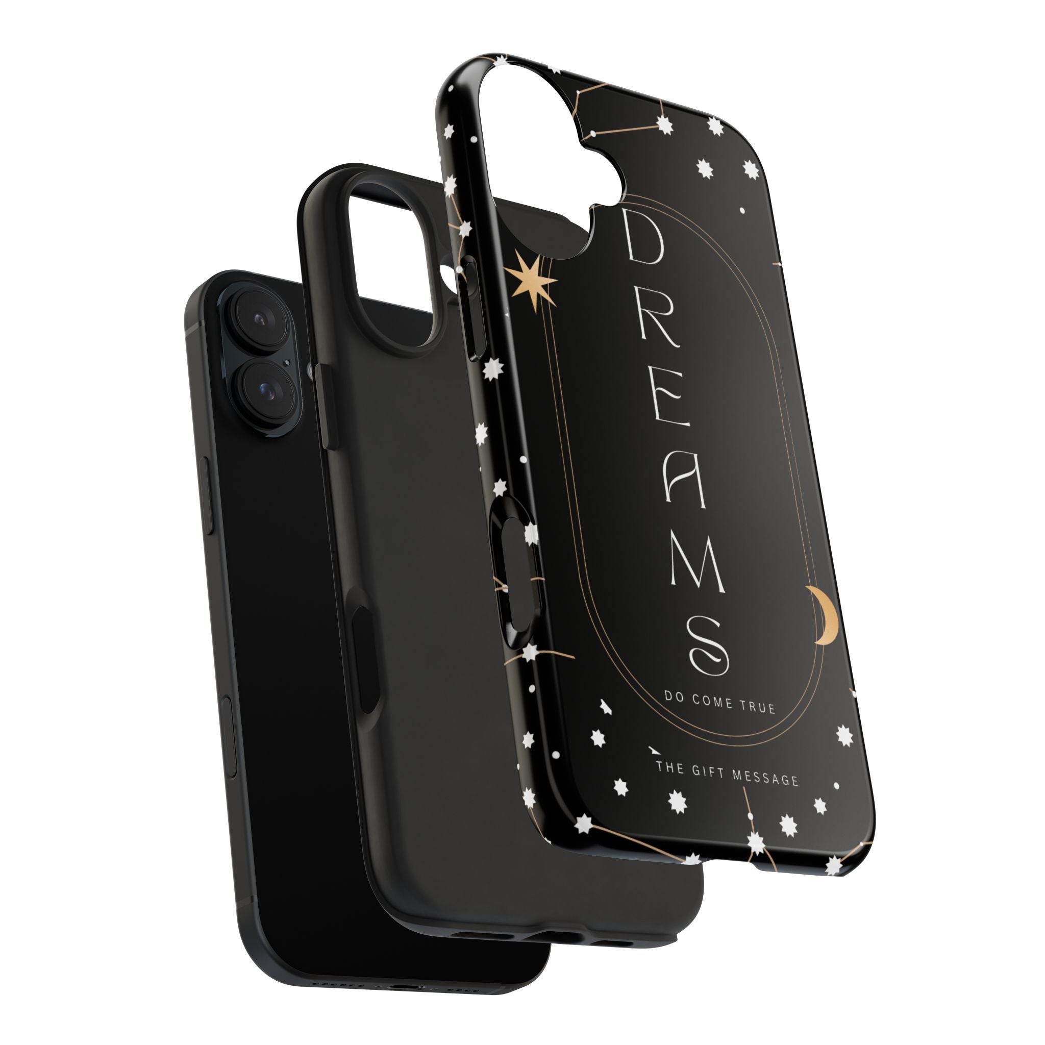 Dreams Do Come True Phone Case – Black Edition