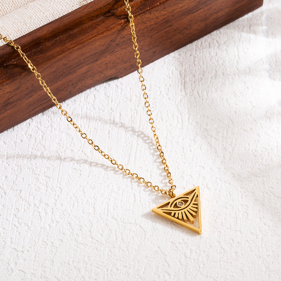 Trinity Gaze Evil eye Penant