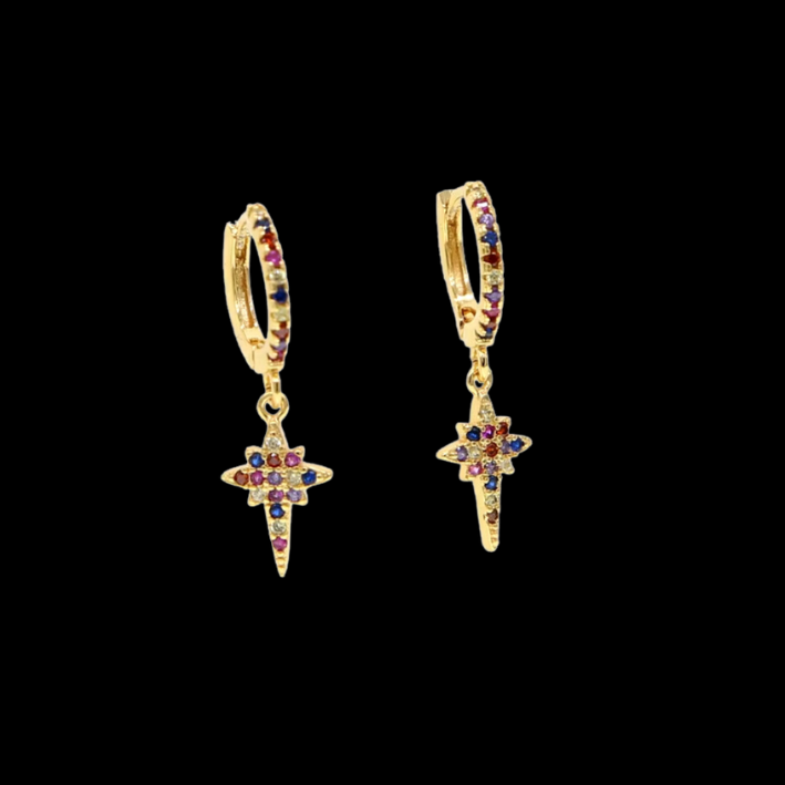 Celestial Star Earrings
