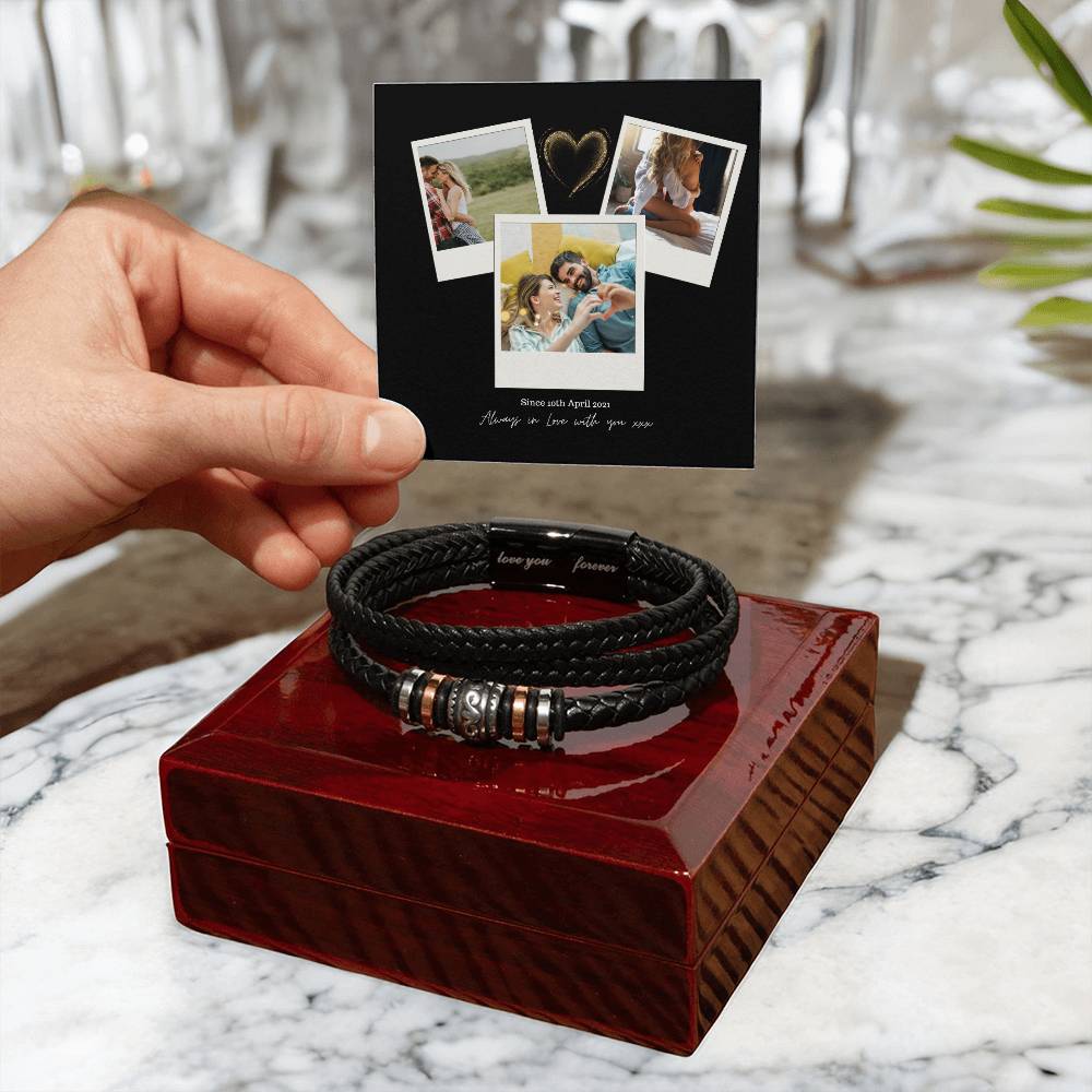 Forever in Love Bracelet for him