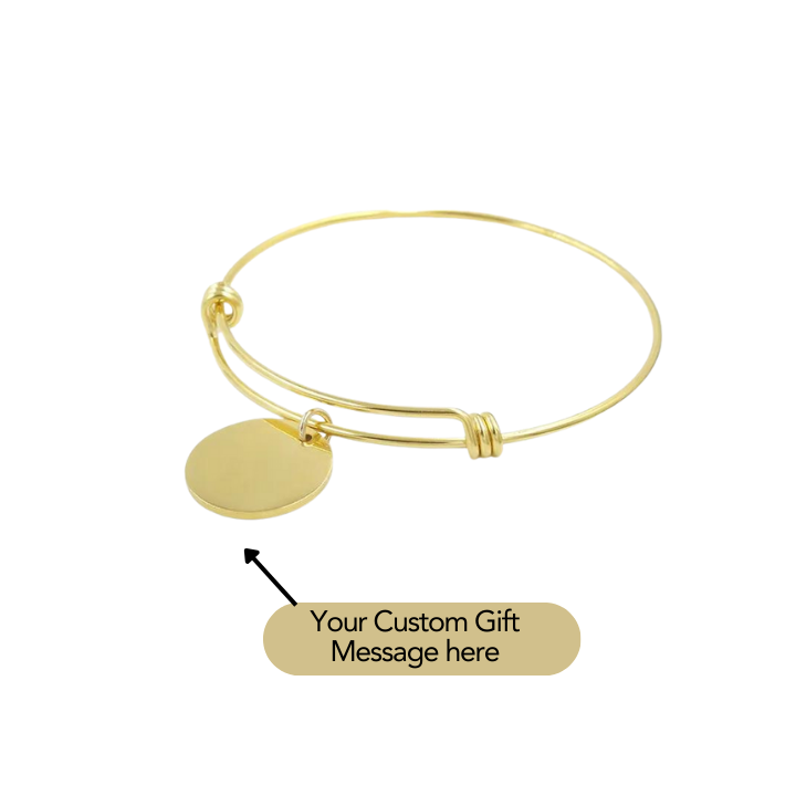 Senti Custom Engraved bangle