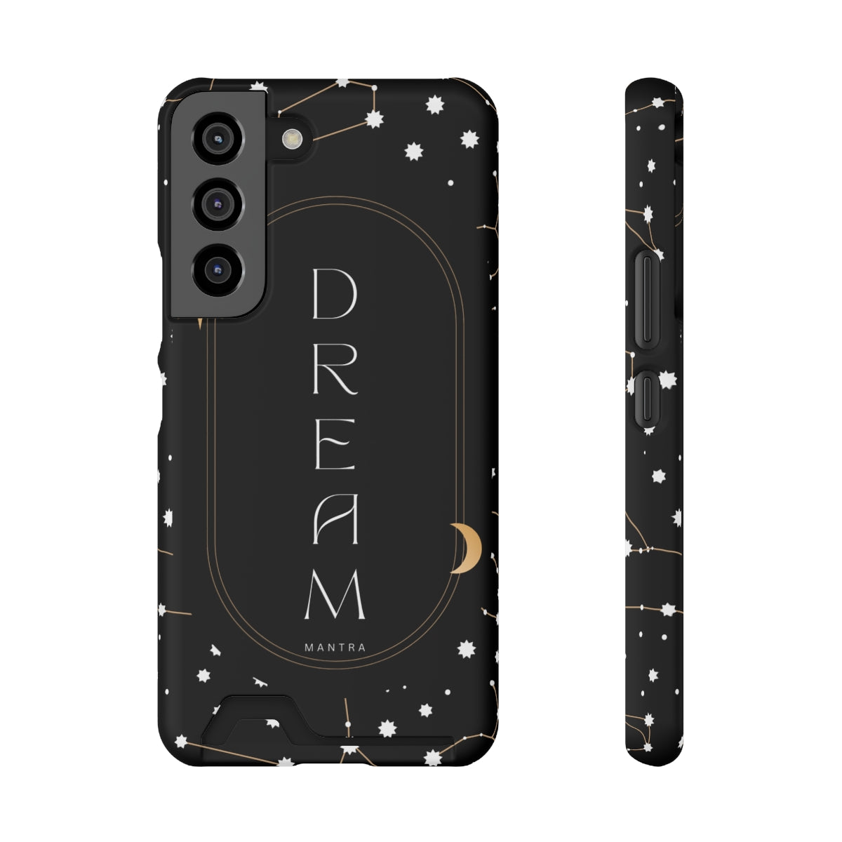 Mantra Dream Phone Case With Card Holder