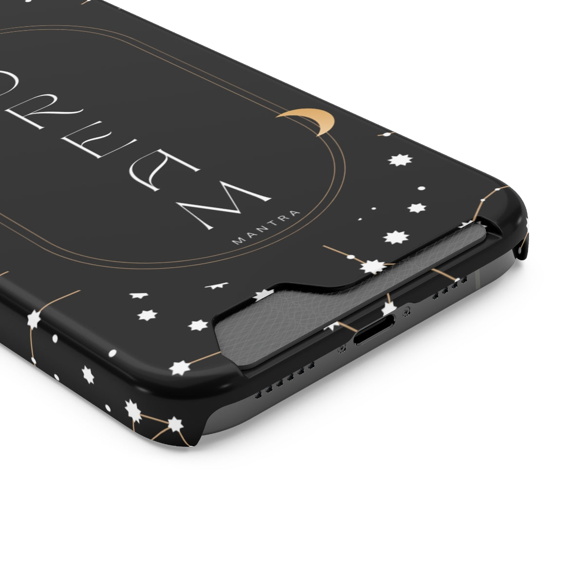 Mantra Dream Phone Case With Card Holder