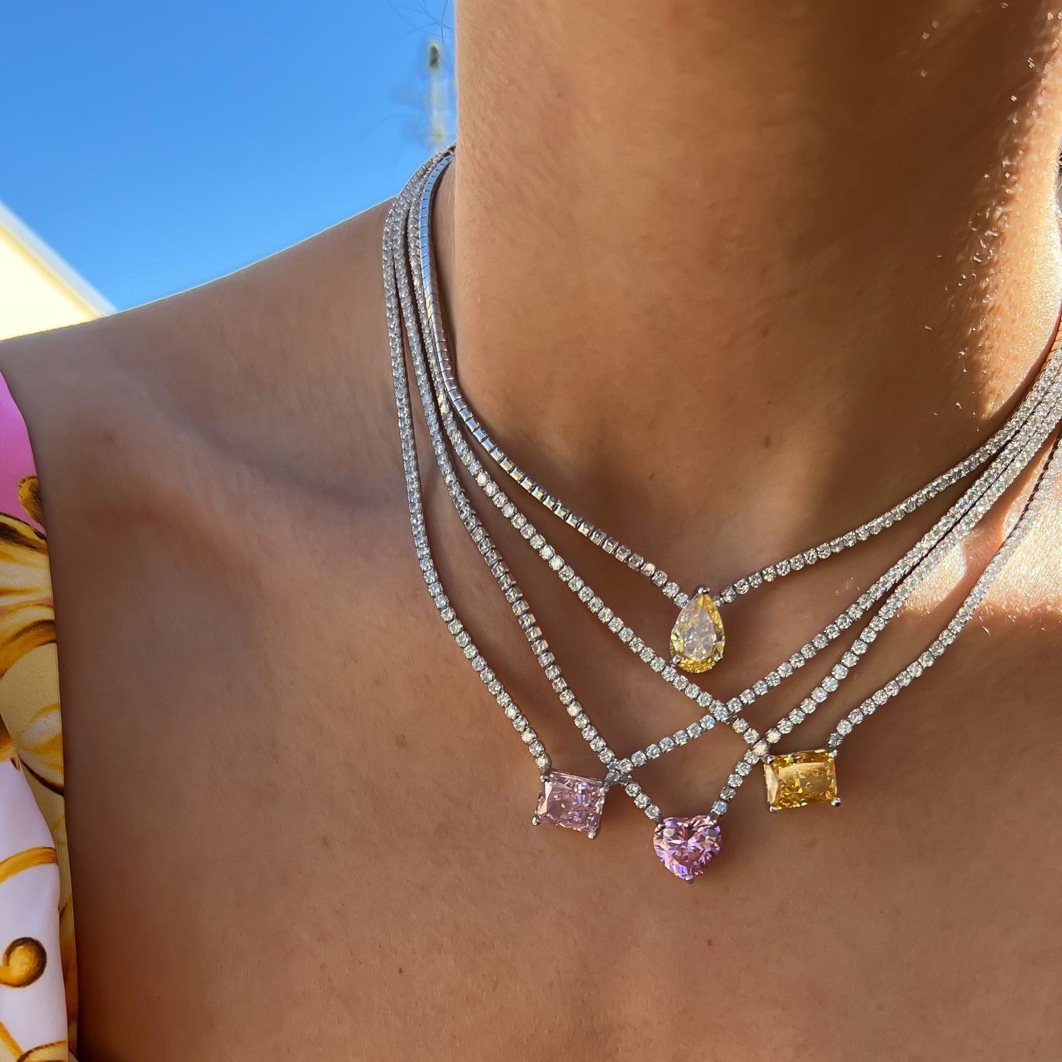 Malita Tennis Necklace