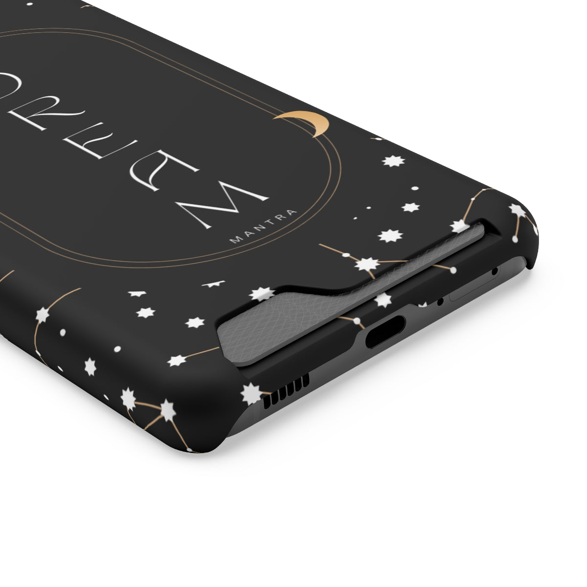 Mantra Dream Phone Case With Card Holder