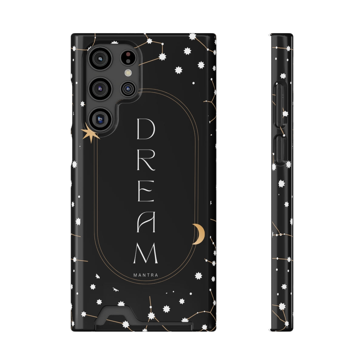 Mantra Dream Phone Case With Card Holder