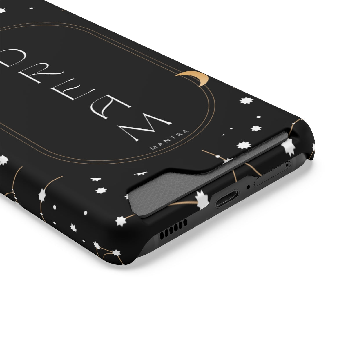 Mantra Dream Phone Case With Card Holder
