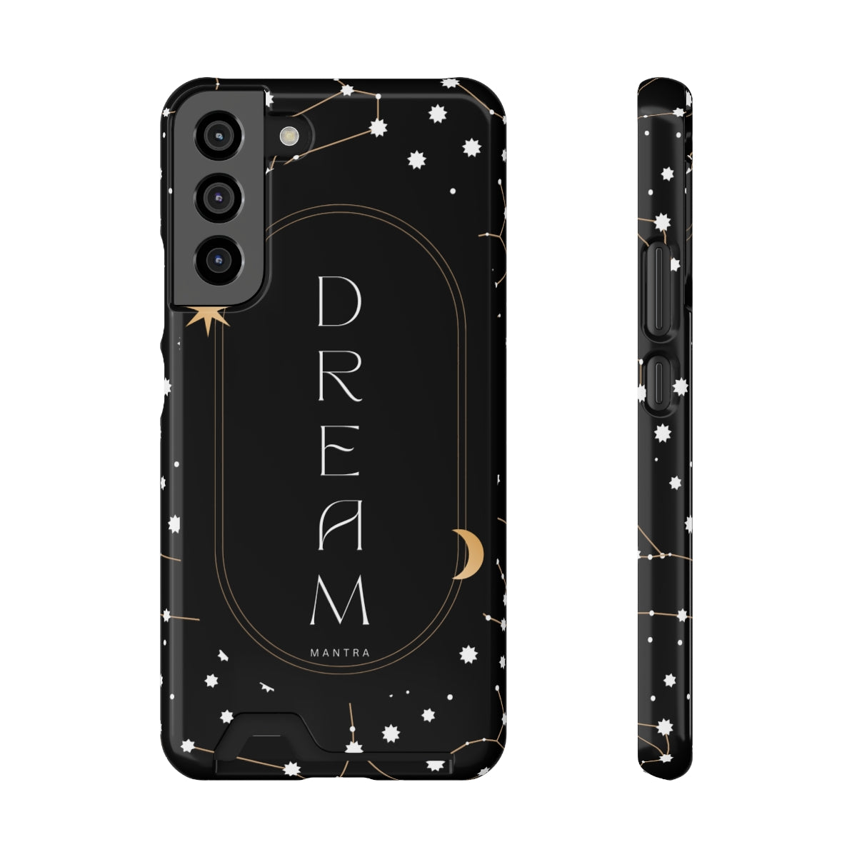 Mantra Dream Phone Case With Card Holder