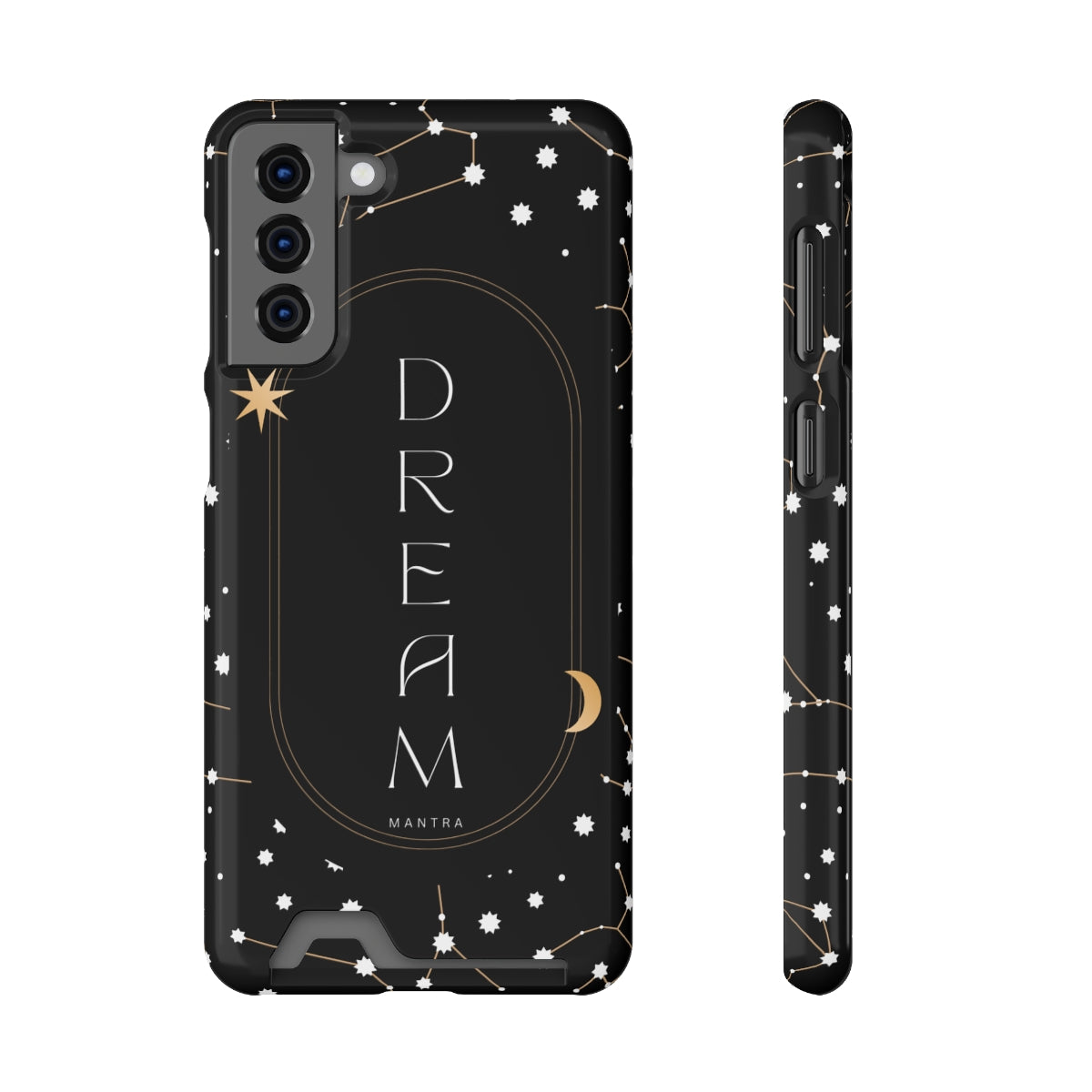 Mantra Dream Phone Case With Card Holder
