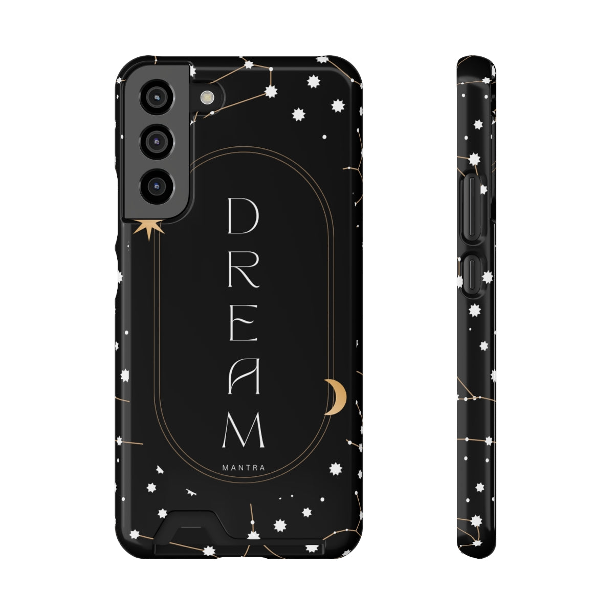Mantra Dream Phone Case With Card Holder