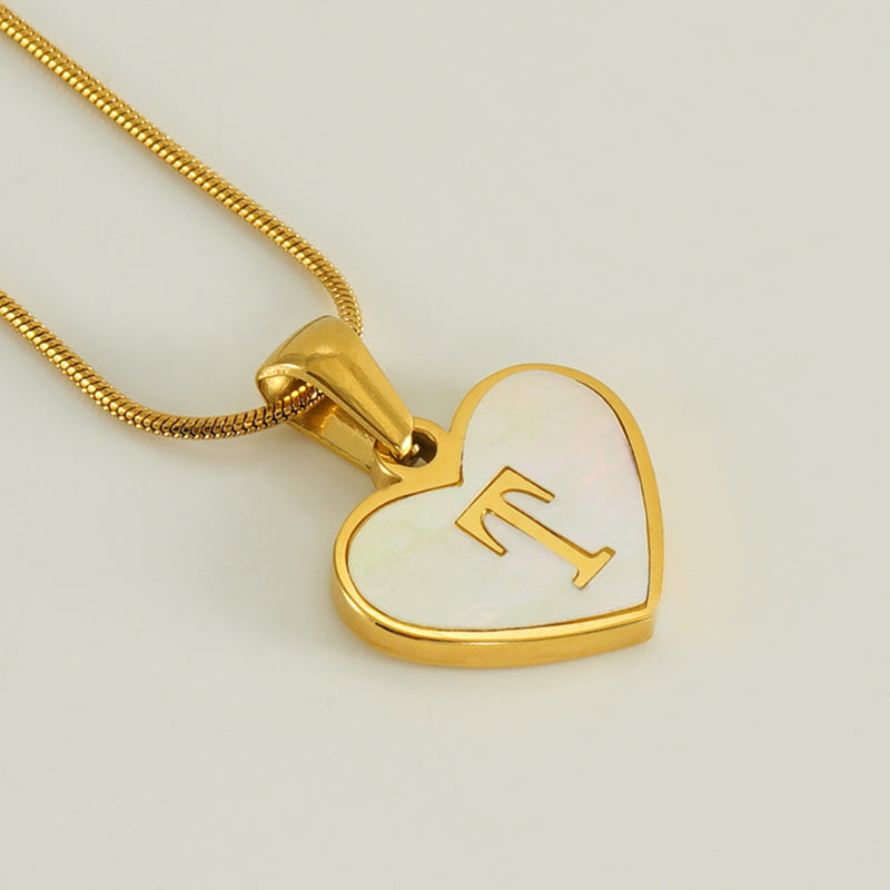 Ellie Pearl Monogram Necklace