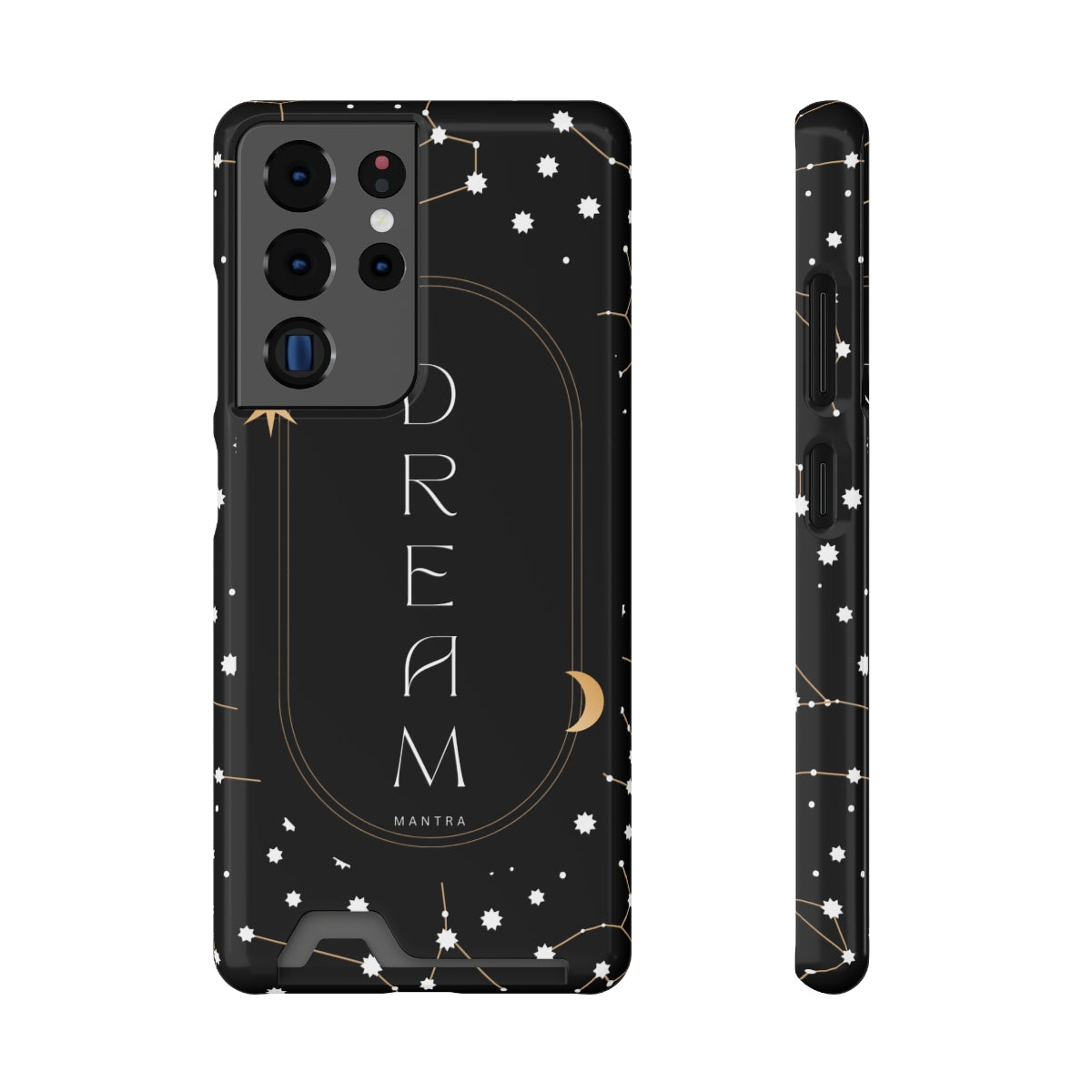Mantra Dream Phone Case With Card Holder