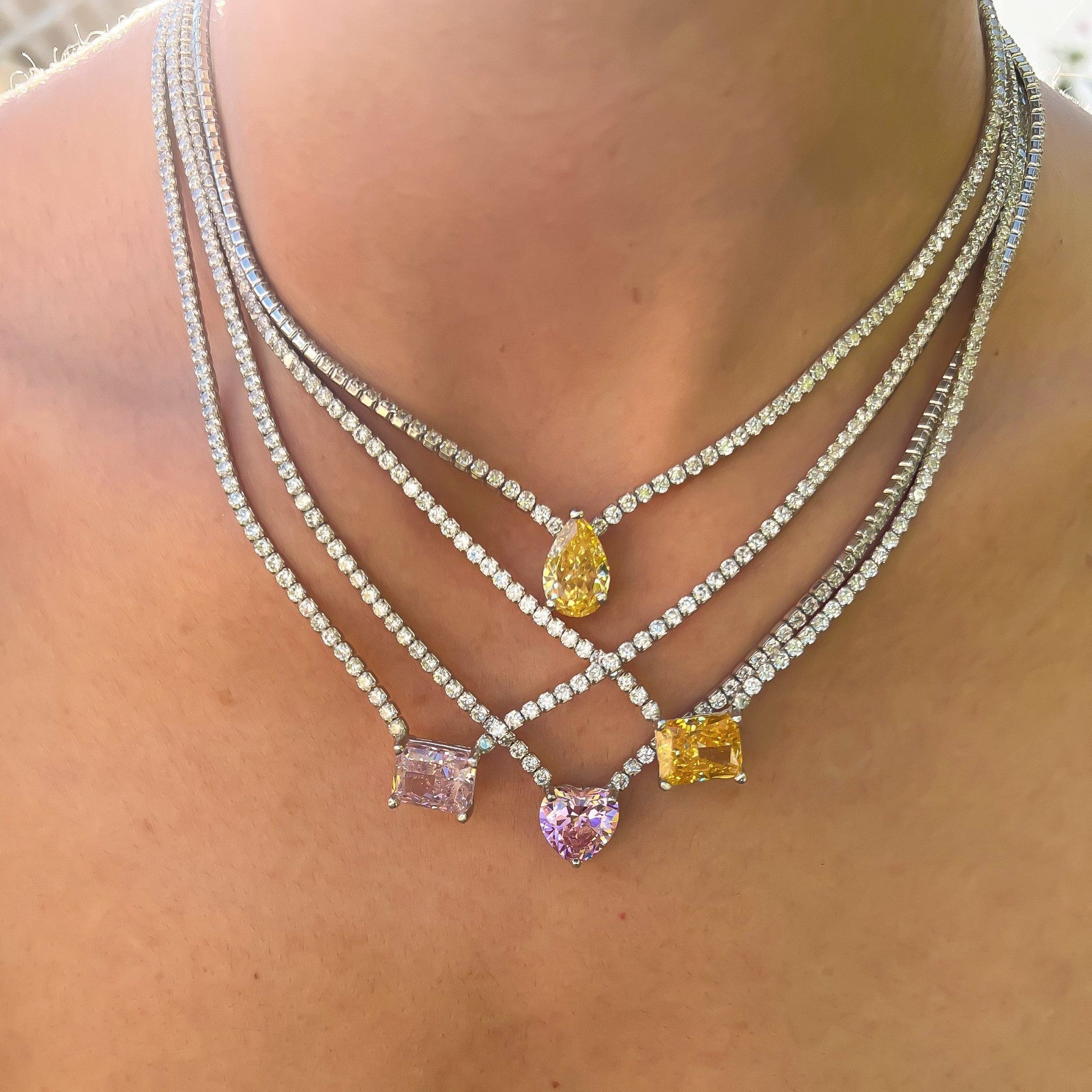 Malita Tennis Necklace
