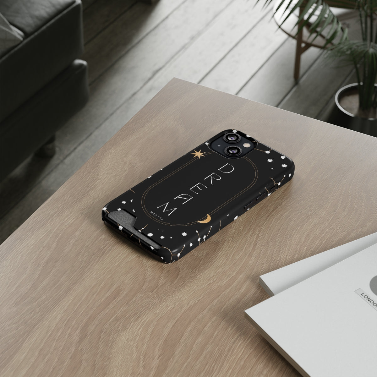 Mantra Dream Phone Case With Card Holder