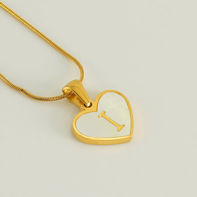 Ellie Pearl Monogram Necklace