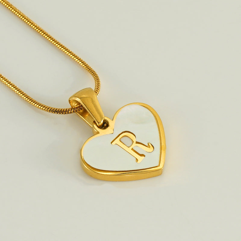 Ellie Pearl Monogram Necklace