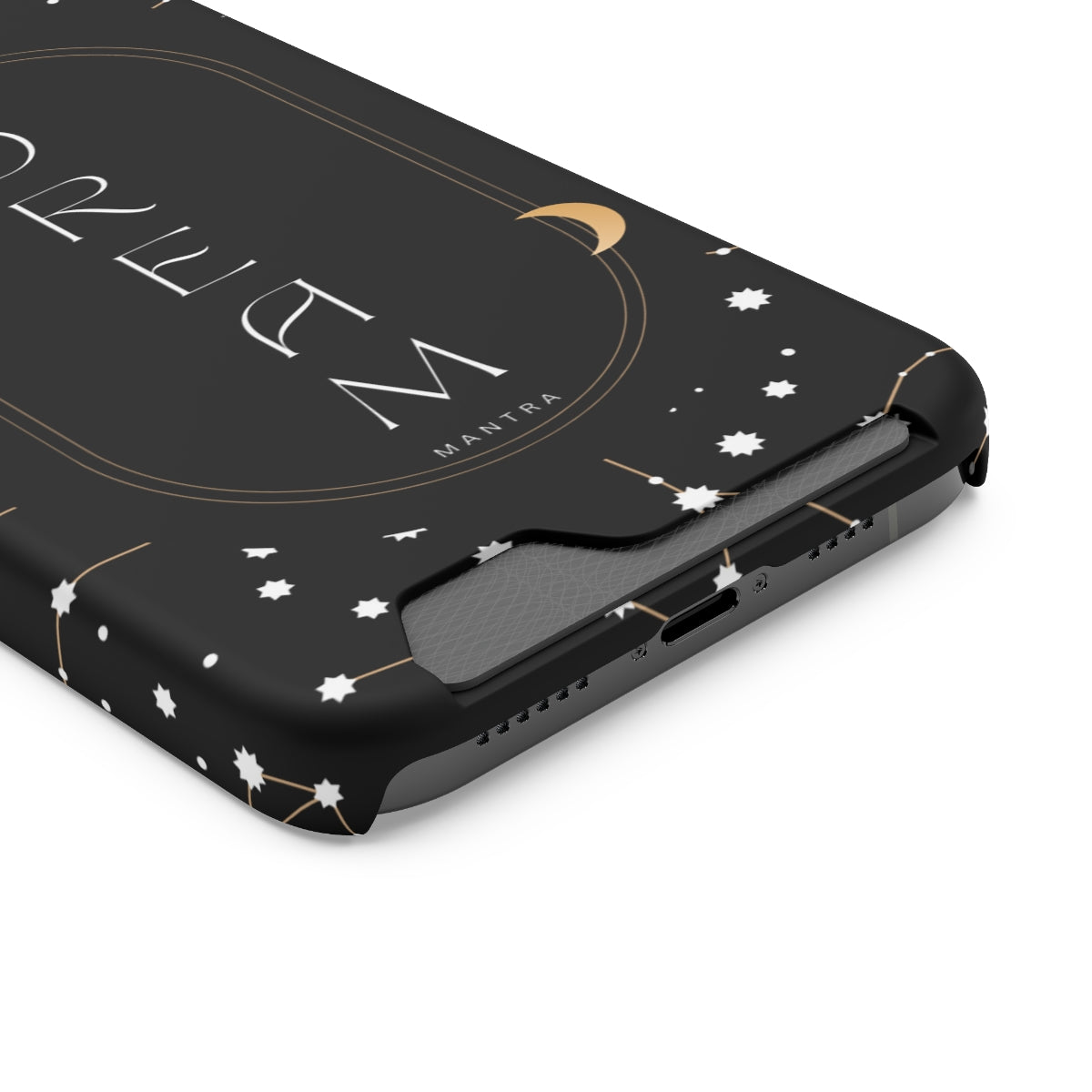 Mantra Dream Phone Case With Card Holder