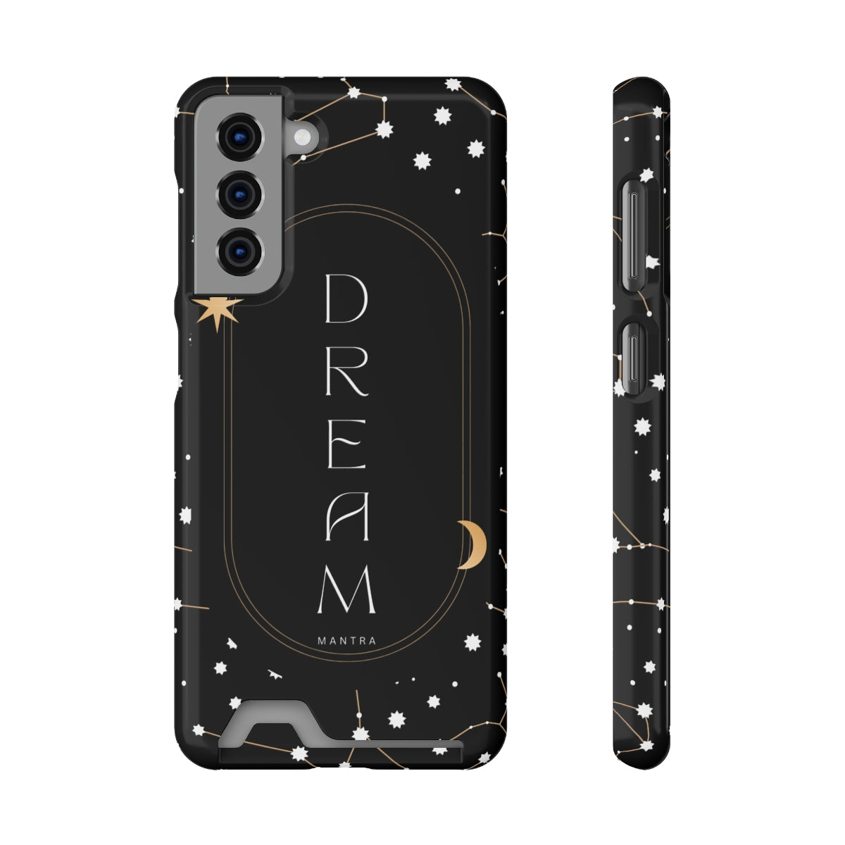 Mantra Dream Phone Case With Card Holder