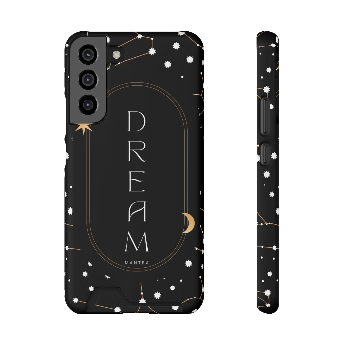 Mantra Dream Phone Case With Card Holder