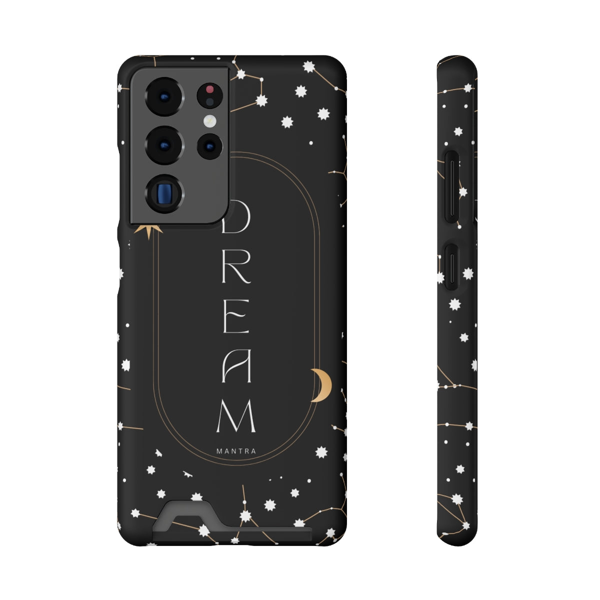 Mantra Dream Phone Case With Card Holder