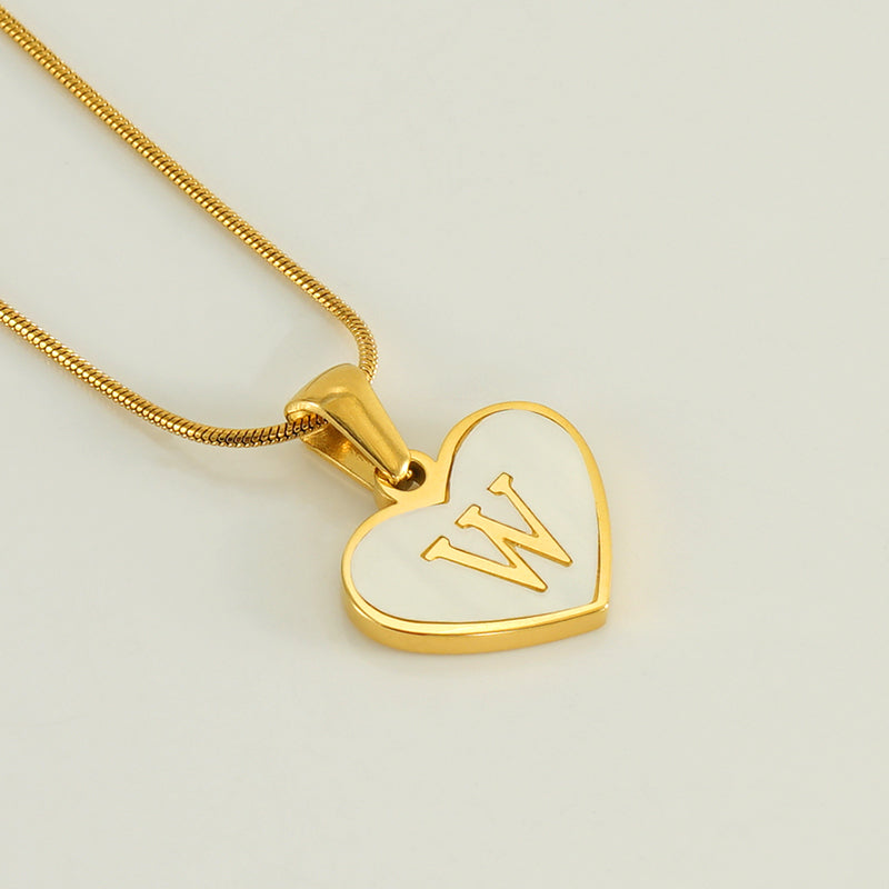 Ellie Pearl Monogram Necklace