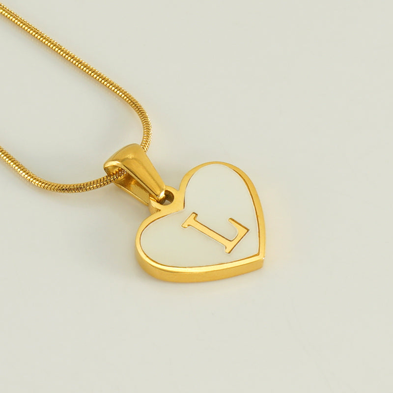 Ellie Pearl Monogram Necklace