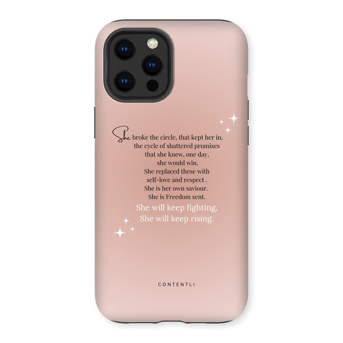 She strength Tough Phone Case