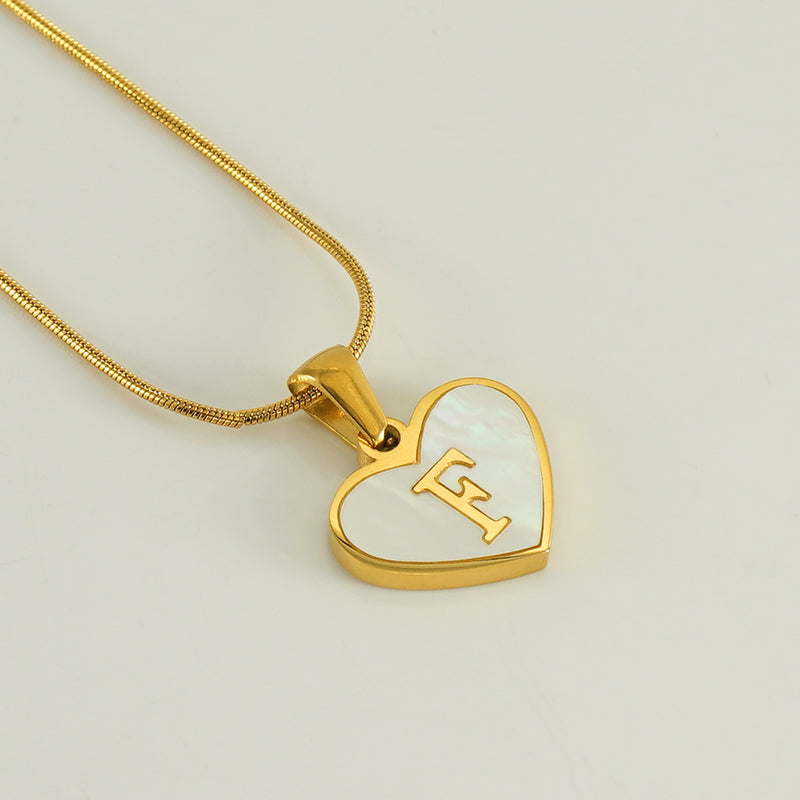 Ellie Pearl Monogram Necklace