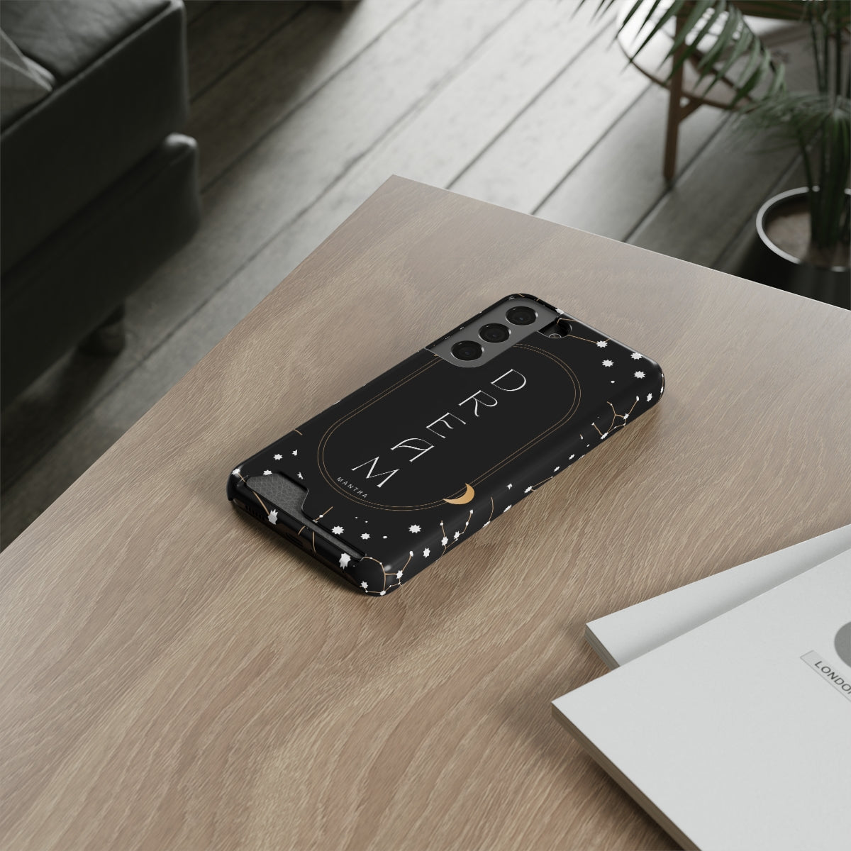 Mantra Dream Phone Case With Card Holder