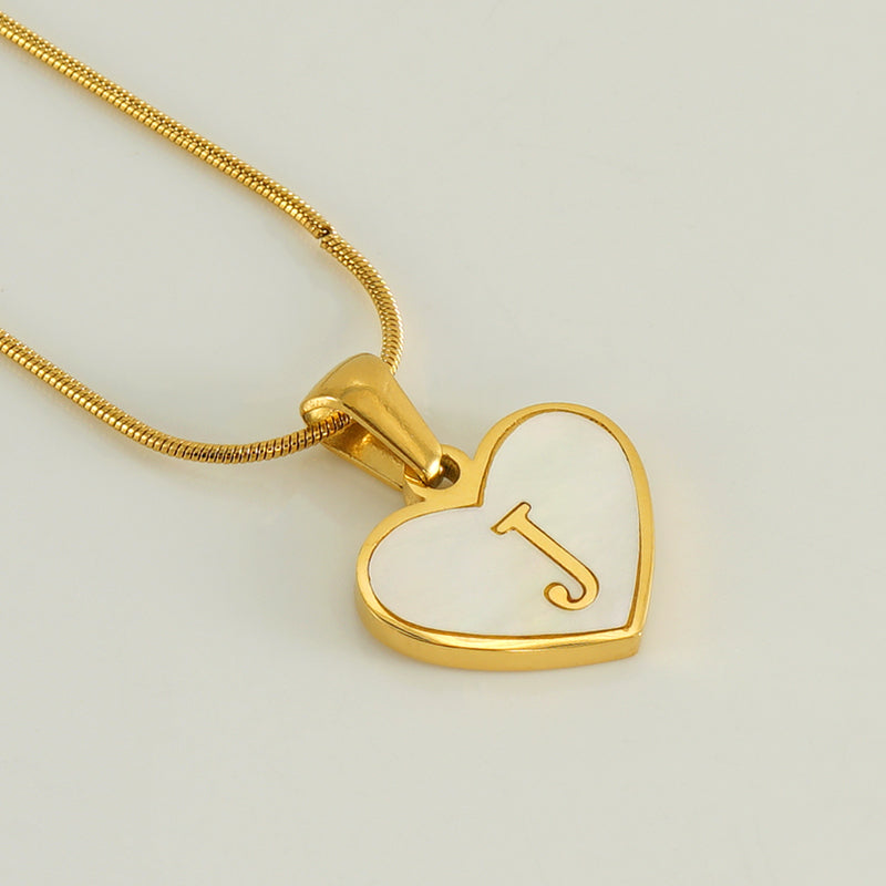 Ellie Pearl Monogram Necklace
