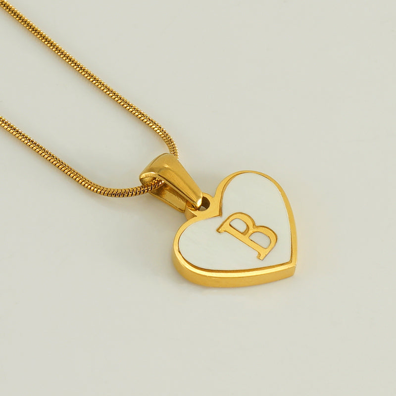 Ellie Pearl Monogram Necklace