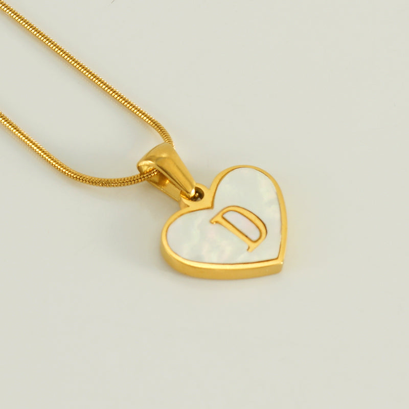 Ellie Pearl Monogram Necklace