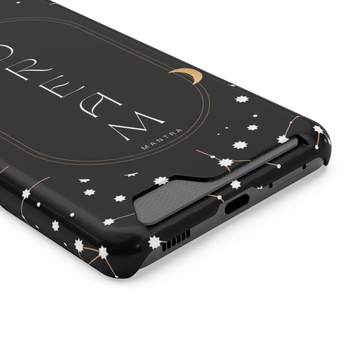 Mantra Dream Phone Case With Card Holder