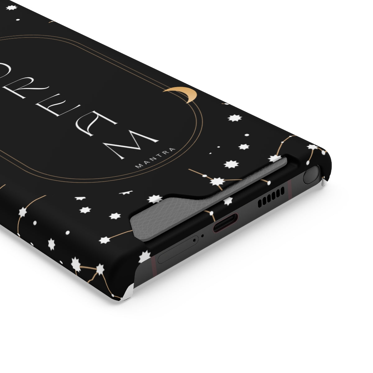 Mantra Dream Phone Case With Card Holder