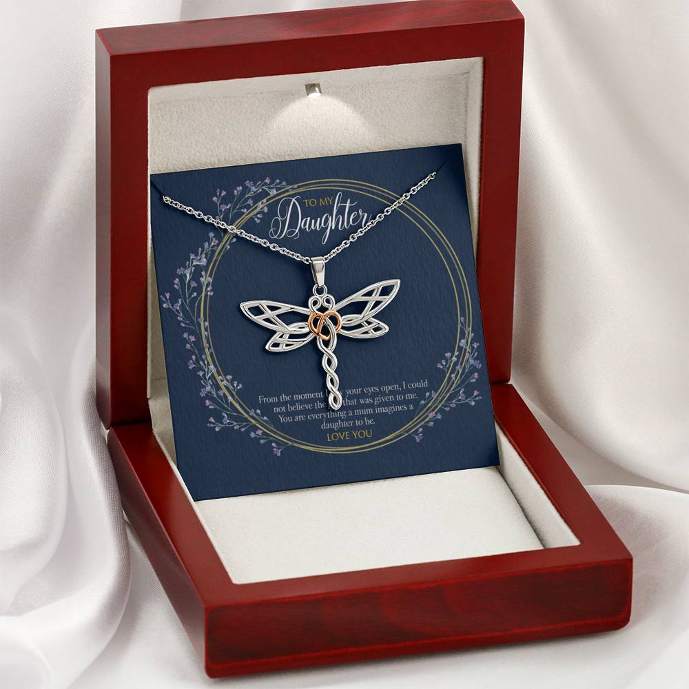 Gift message pendant for daughter