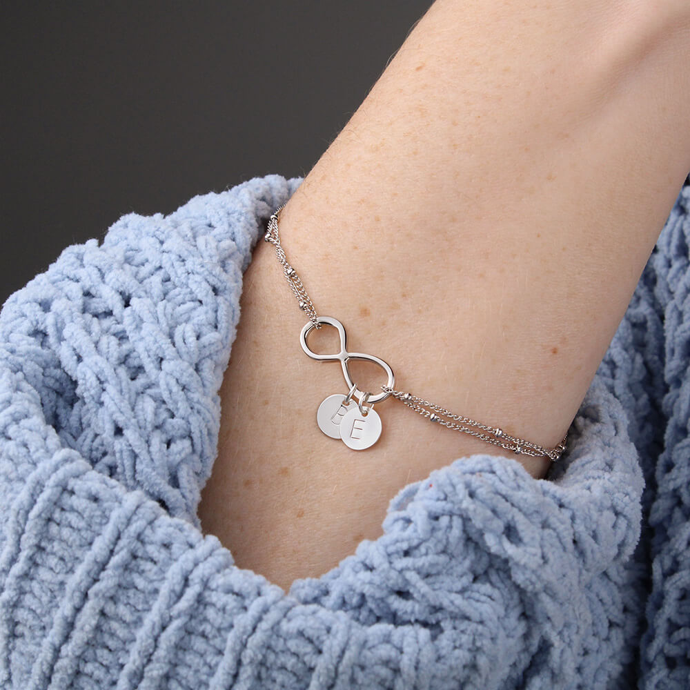 Gift Message Infinity bracelet