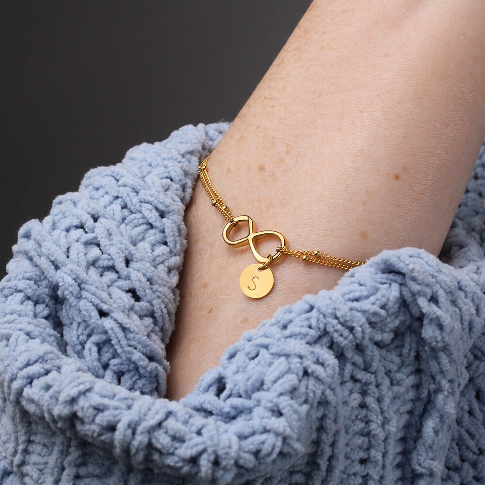 Gift Message Infinity bracelet