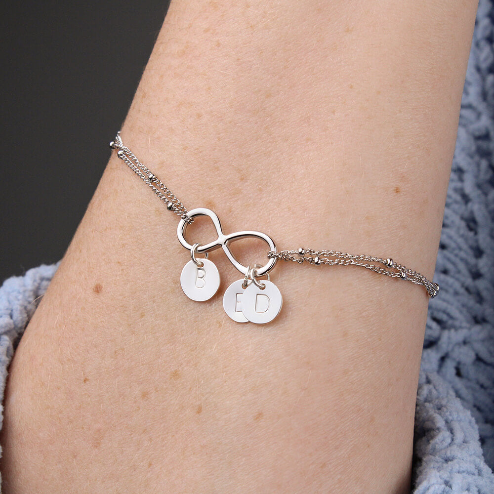 Gift Message Infinity bracelet