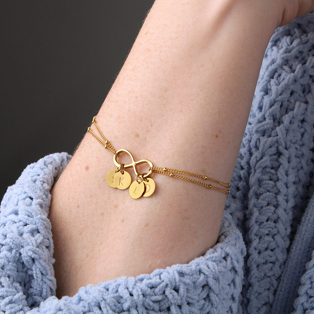 Gift Message Infinity bracelet