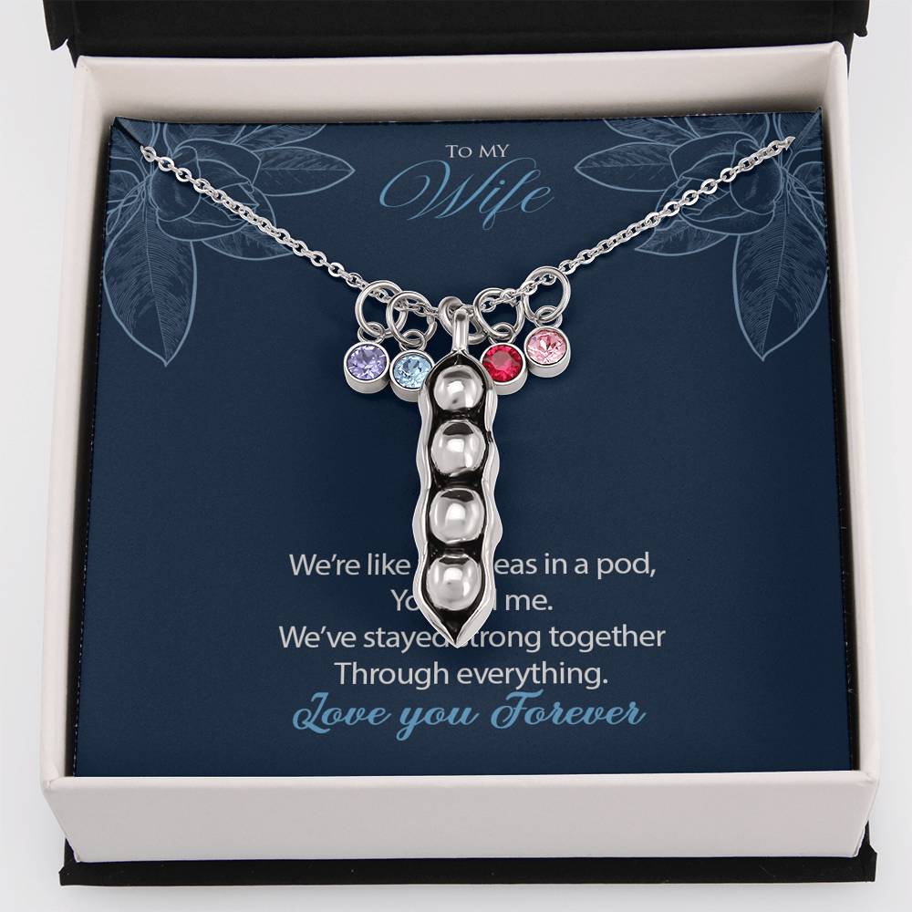 For my wife Pearl Pod Necklace