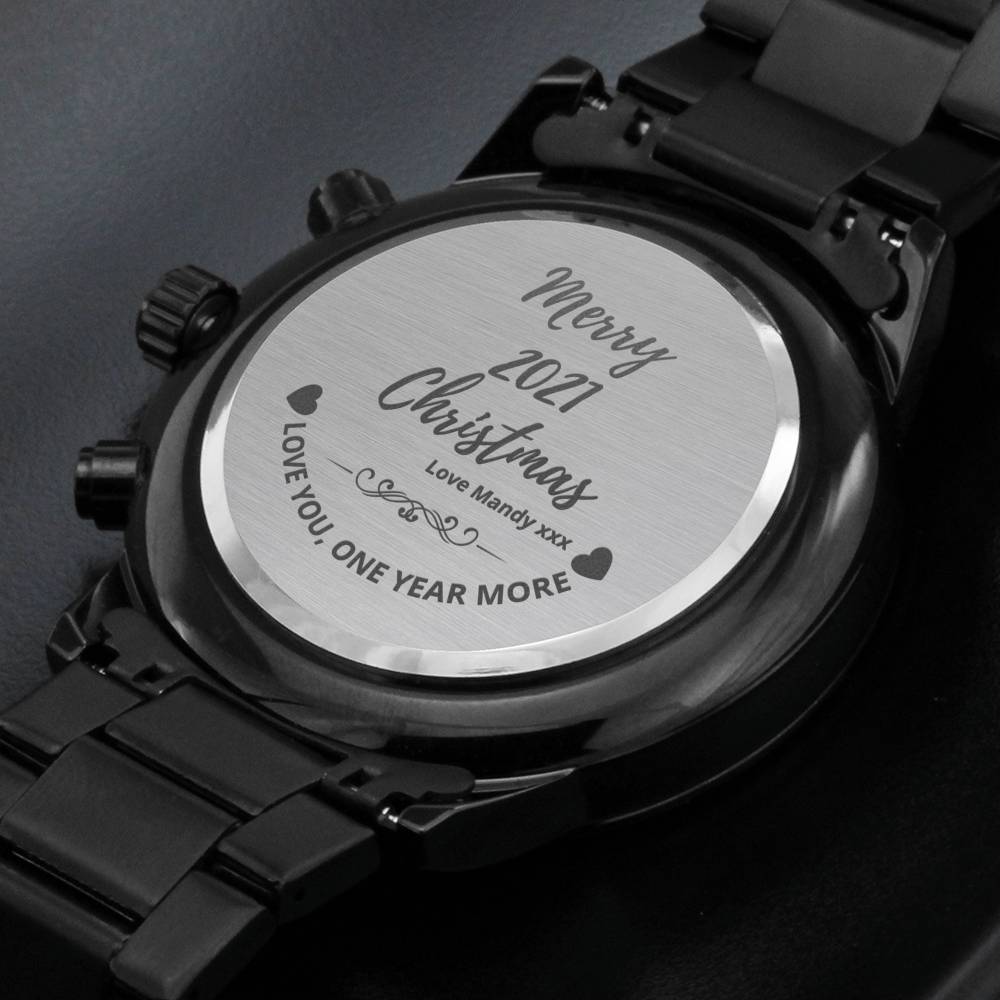 Gift Message Christmas Watch