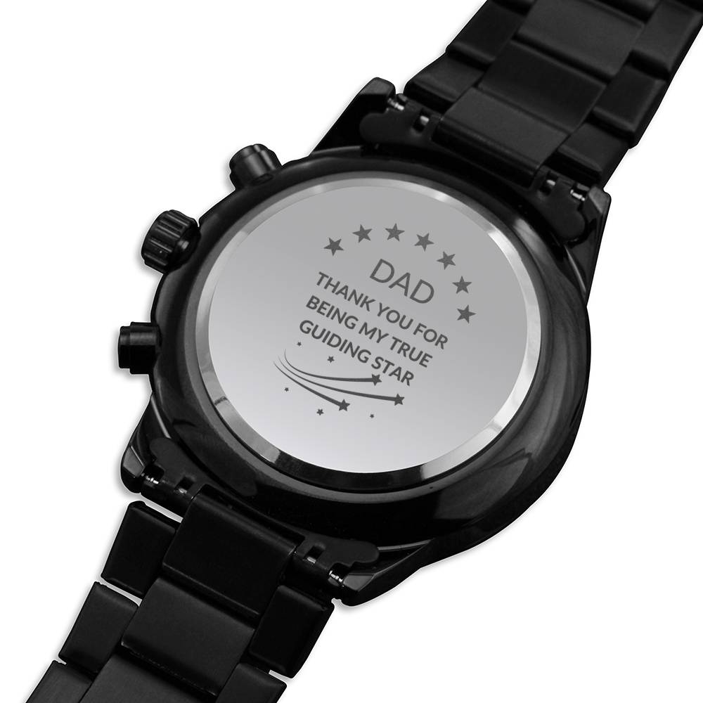 Fathers day Gift - Engraved Watch