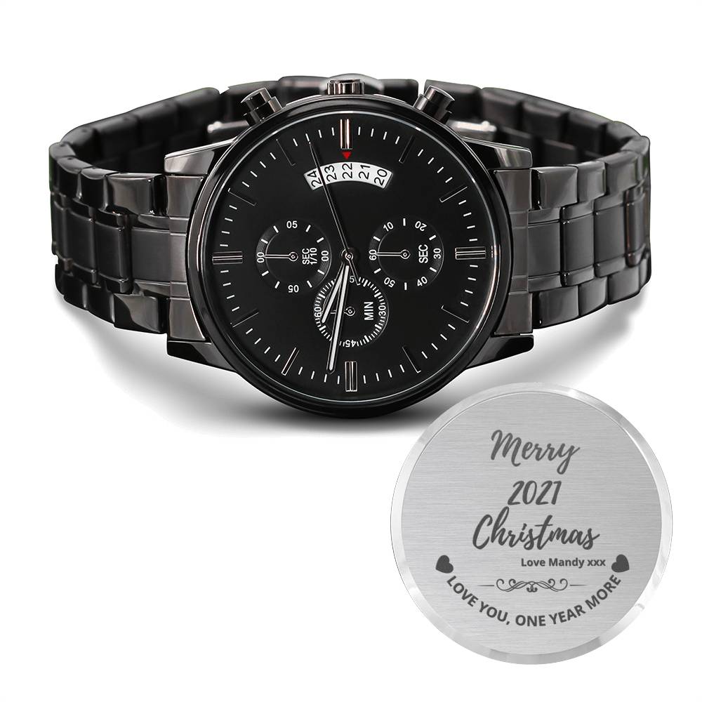Gift Message Christmas Watch