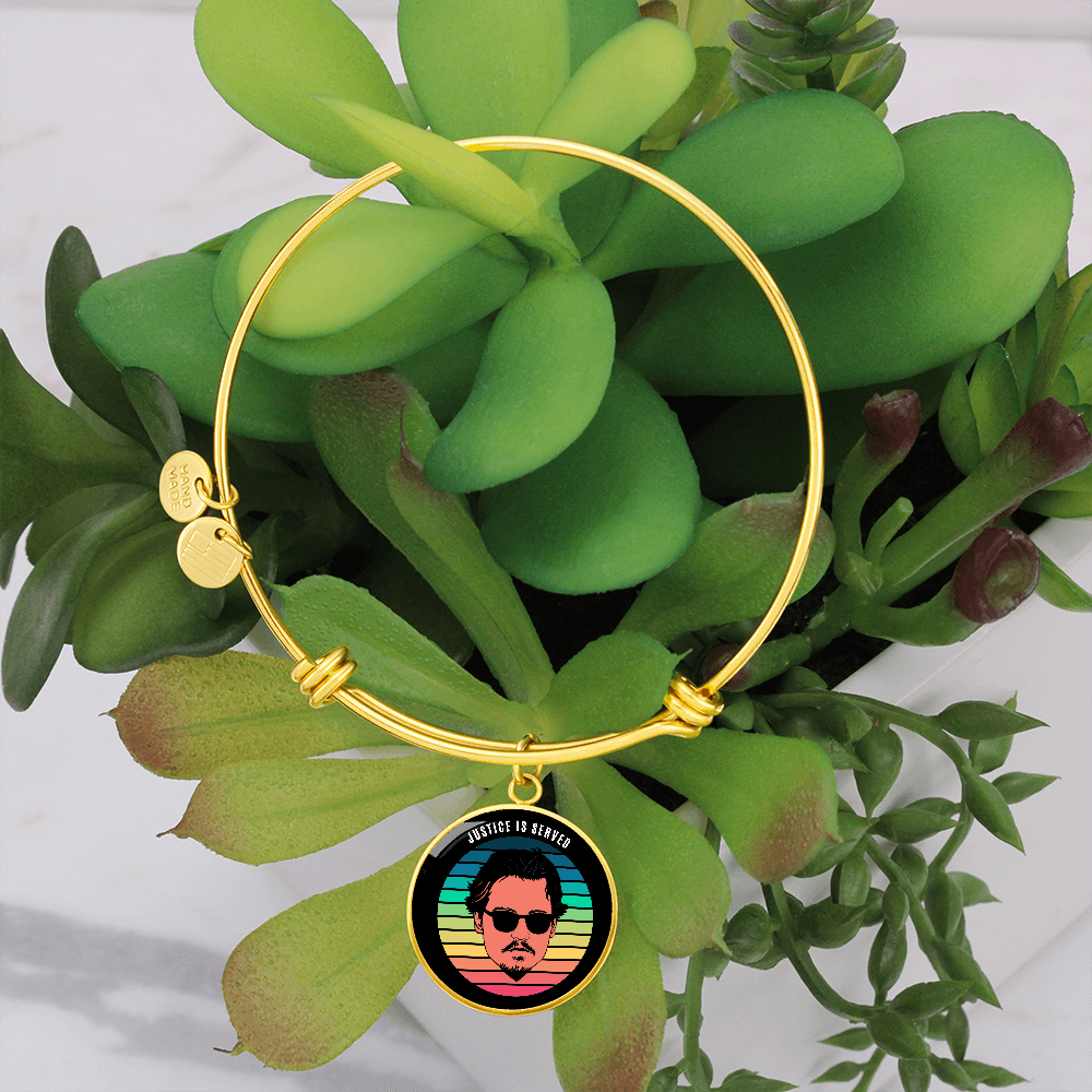Justice is Served Johnny Depp bangle
