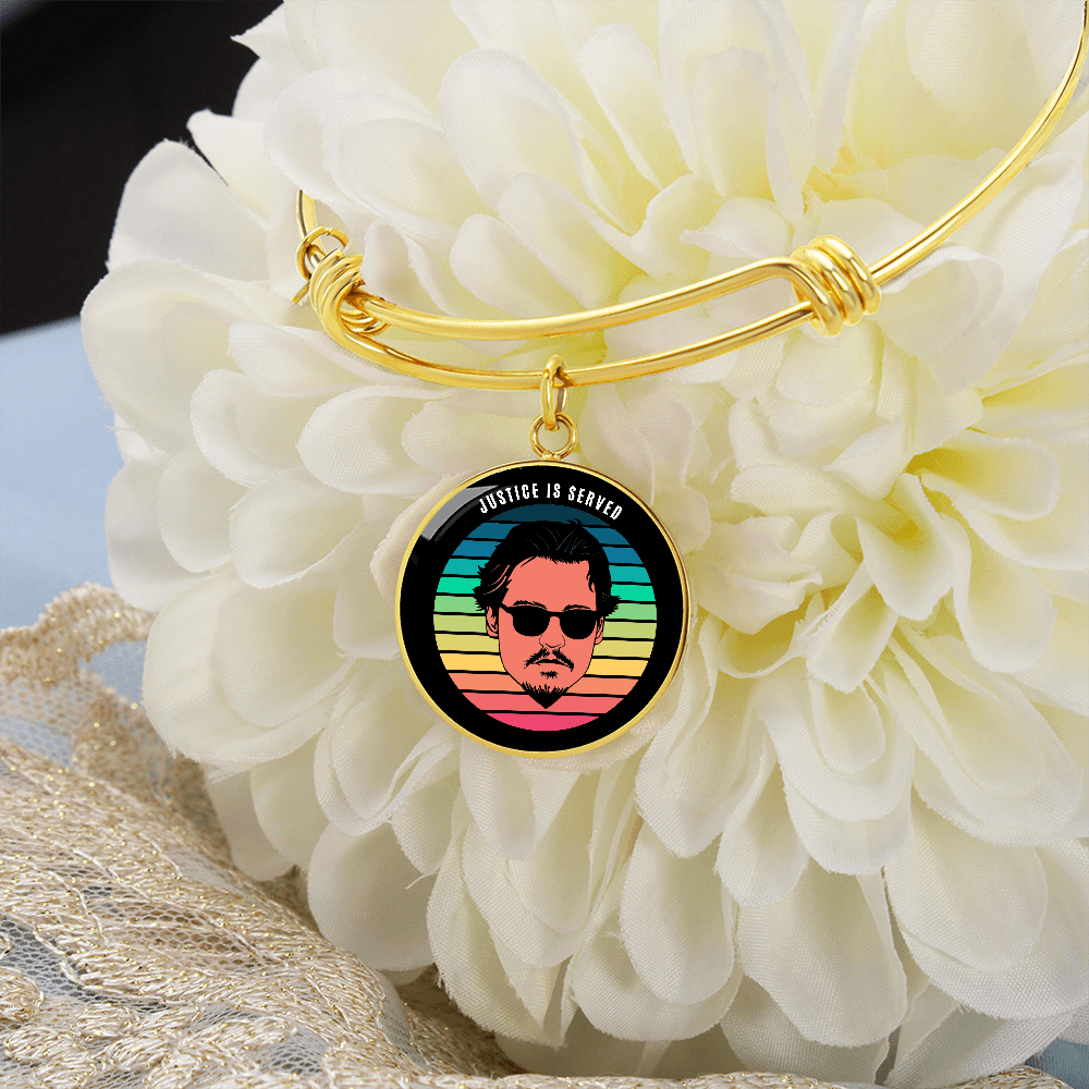 Justice is Served Johnny Depp bangle