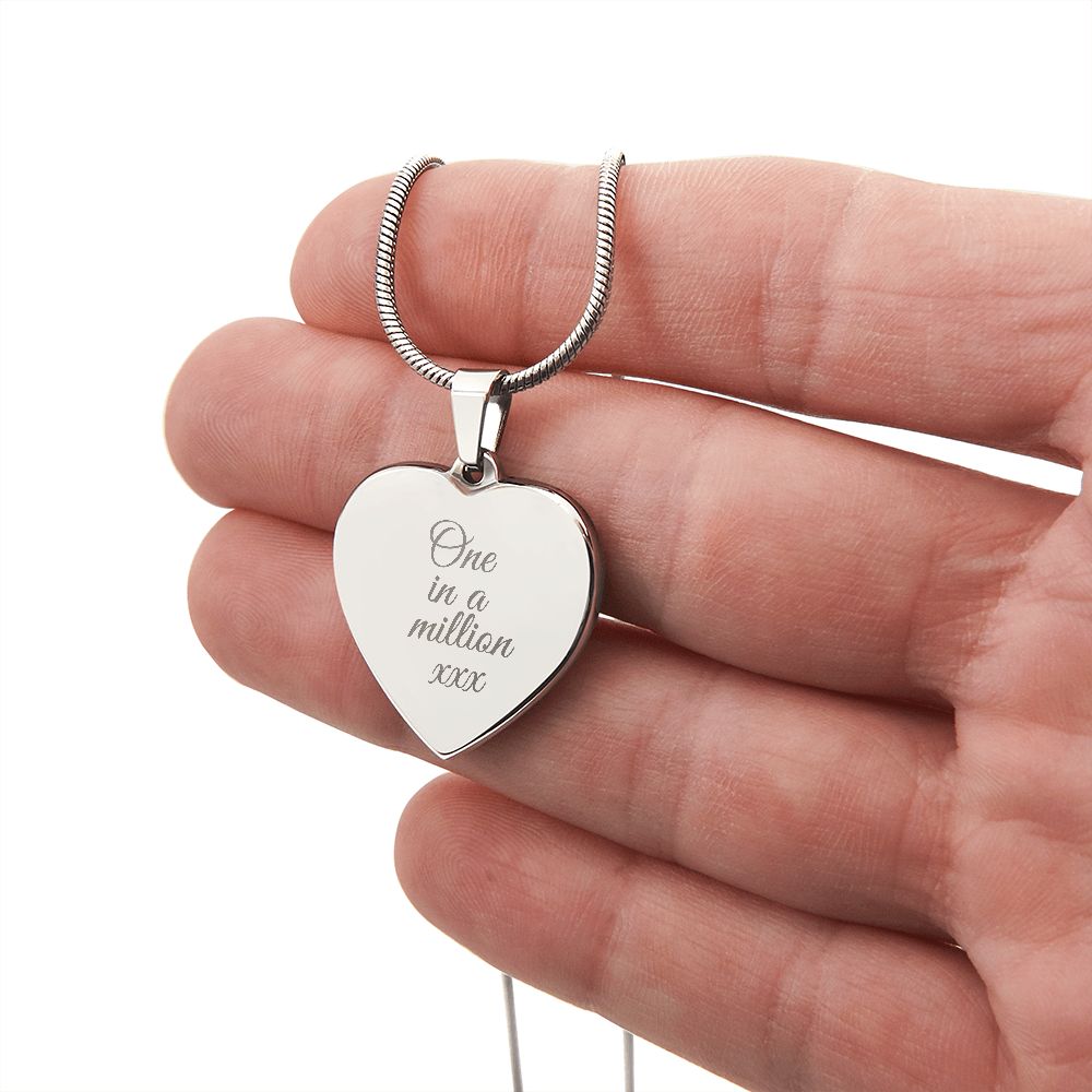 Mothers day One in a million pendant