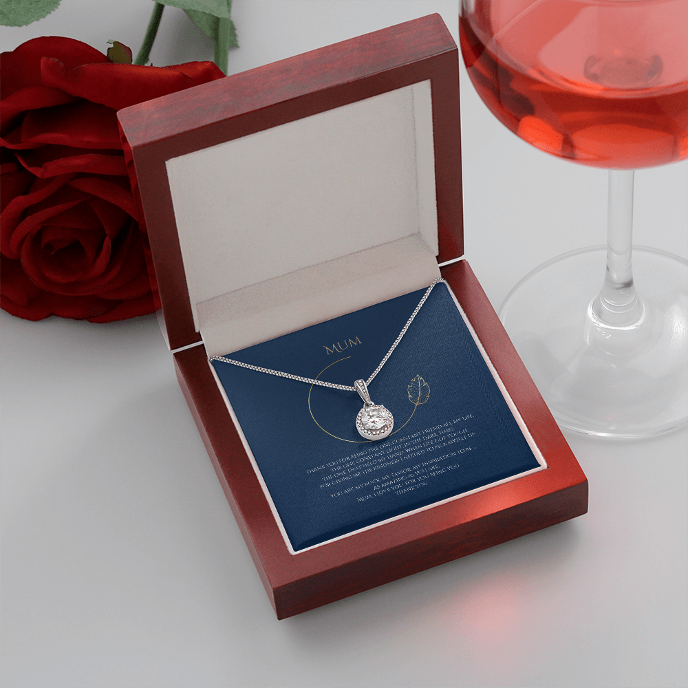 Mothers day, Eternal Thankful Hope Pendant