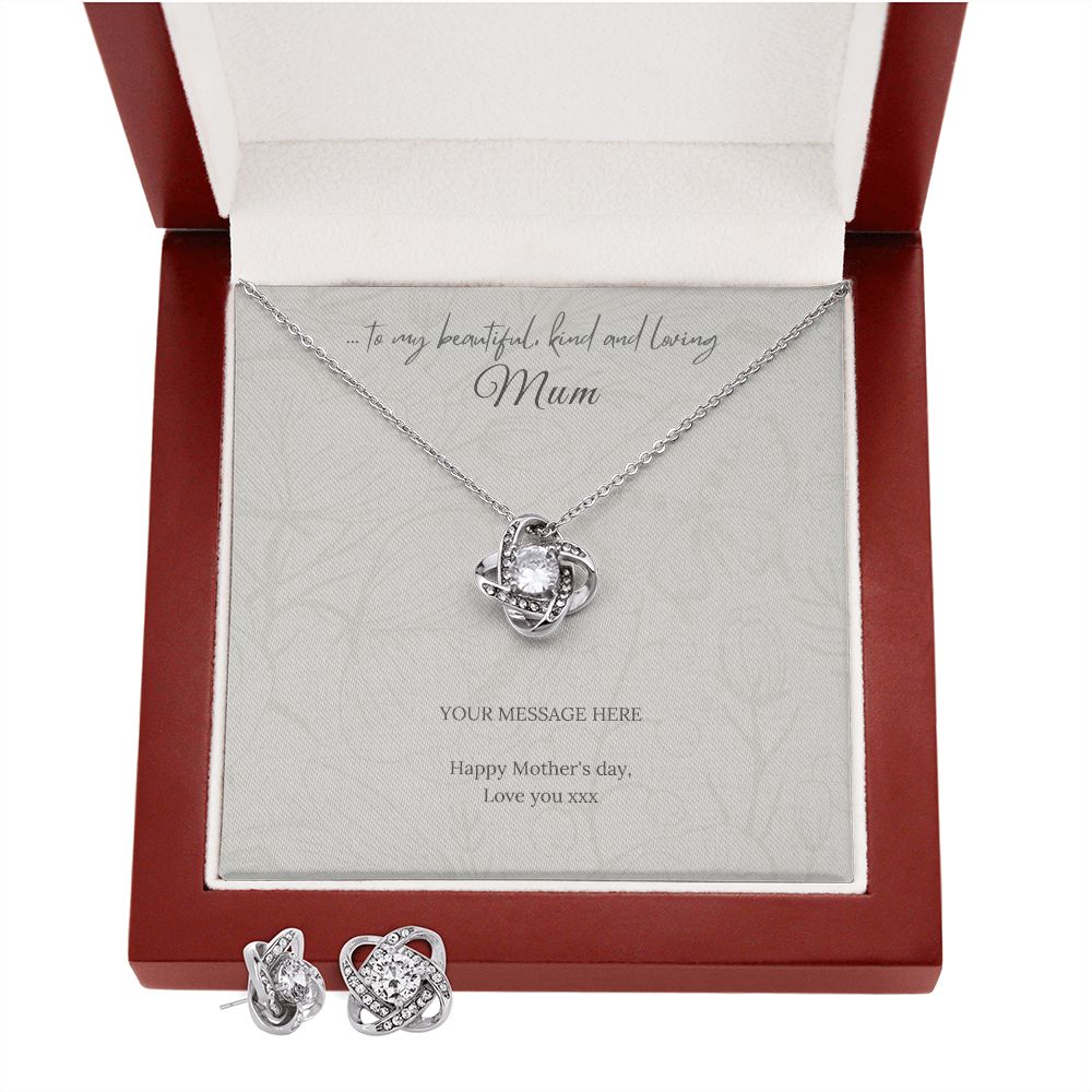 Custom Mothers Day Gift Message Pendant